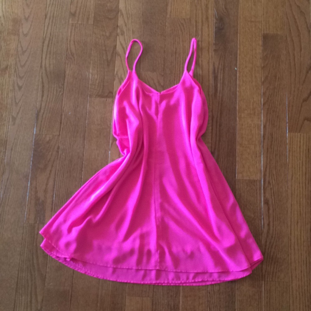 Vibrant pink dress